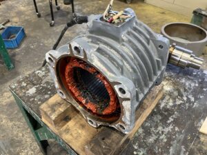 浸水したモーターの清掃・コイル巻替え|モーターメンテナンス.com