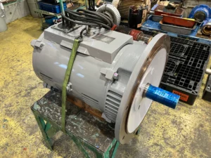 三菱電機 SUPERLINE 全閉外扇形三相誘導モーターの整備｜モーターメンテナンス.com｜昭和電機株式会社